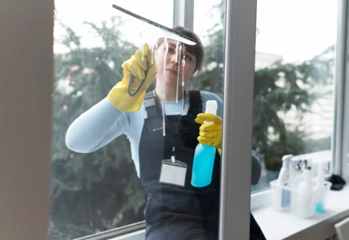 Nettoyage de vitres intérieures et extérieures à Eclassan